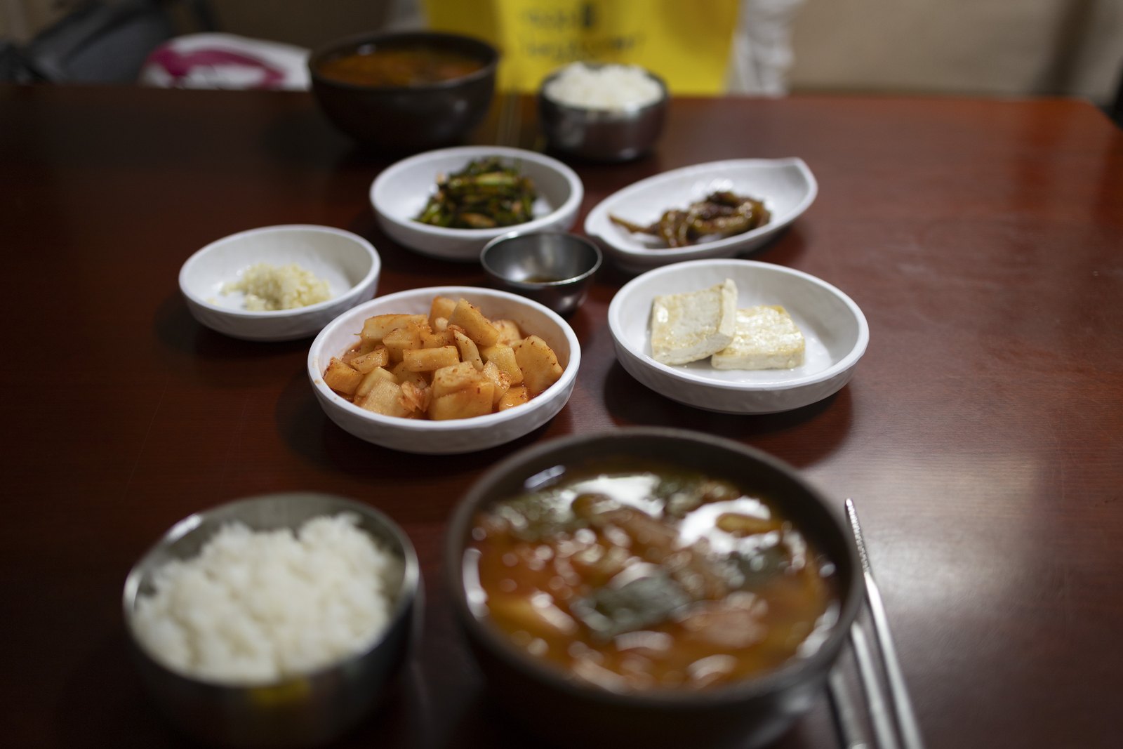 2024년 옛집식당 상차림